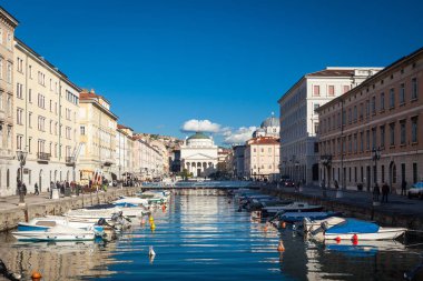 Büyük Kanal, Trieste, Friuli Venezia Giulia, İtalya