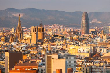 Panorama di Barcellona, Spagna