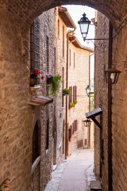 Corciano, Umbia, İtalya manzarası