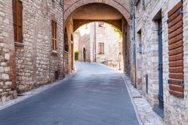 Corciano, Umbia, İtalya manzarası