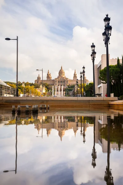 Fresky Katalánském Muzeu Umění Barcelona Španělsko — Stock fotografie