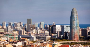 Panorama di Barcellona, Spagna