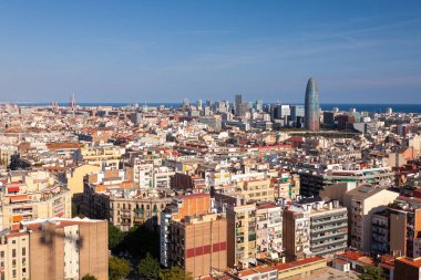 Panorama di Barcellona, Spagna