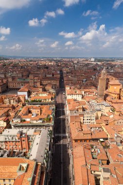Torre degli Asinelli 'den Bologna Panoraması