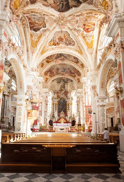 Vue Panoramique Monastère Neustift — Photo