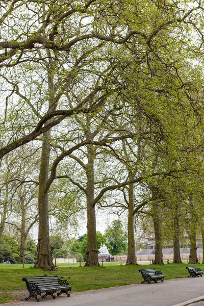 Живописный Вид Хайд Парк Лондон Лицензионные Стоковые Фото