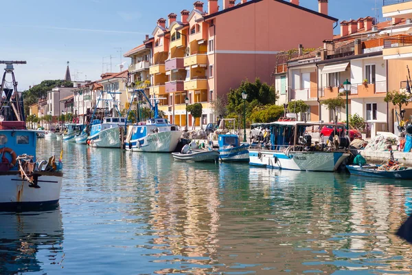 Port Grado Friuli Wenecja Julijska Włochy — Zdjęcie stockowe