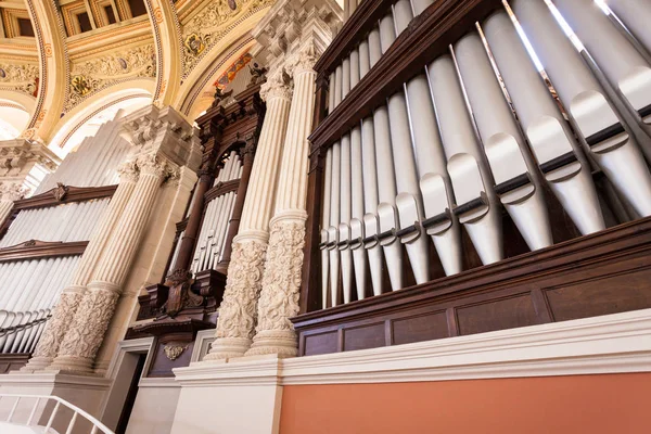 Pipe Organ Barcelona Espanha — Fotografia de Stock