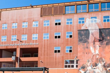 Milano Bicocca Üniversitesi manzaralı