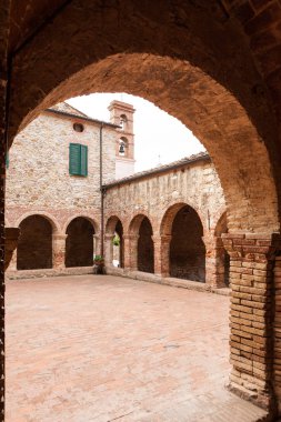 chiostro di San Francesco, Suvereto, İtalya
