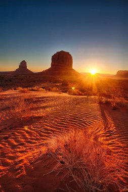 Monument Valley manzaralı, Abd