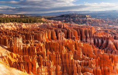 Bryce Canyon doğal görünümünü