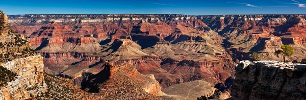 Büyük Kanyon Panoramik Görünümü Usa — Stok fotoğraf