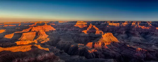 Büyük Kanyon Panoramik Görünümü Usa — Stok fotoğraf