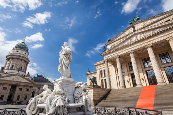 Catedral Alemã Gendarmenmarkt Berlim — Fotografia de Stock