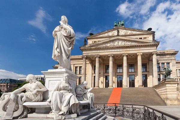 German Cathedral Gendarmenmarkt Konzerthaus Berlin Stock Image