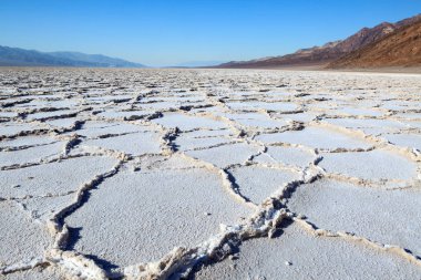 Badwater Manzarası, Ölüm Vadisi, Ca, Amerika
