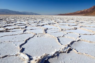 Badwater Manzarası, Ölüm Vadisi, Ca, Amerika