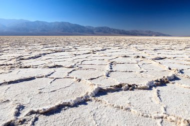 Badwater Manzarası, Ölüm Vadisi, Ca, Amerika