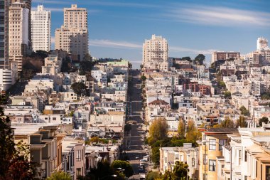 Panorama of San Francisco clipart