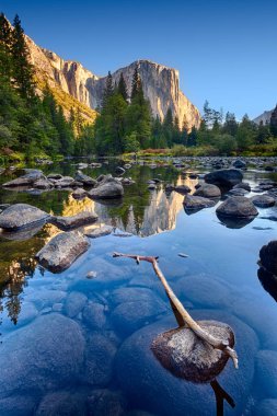 Yosemite Valley, Yosemite NP,  California, USA clipart