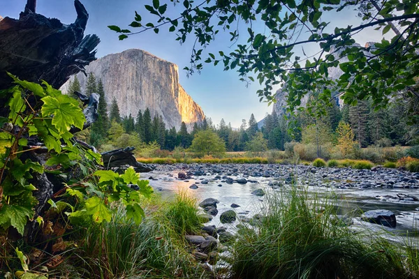 Долина Yosemite Yosemite Каліфорнія Сша — стокове фото