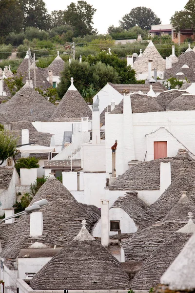 Trulli Alberobello Puglia Włochy — Zdjęcie stockowe