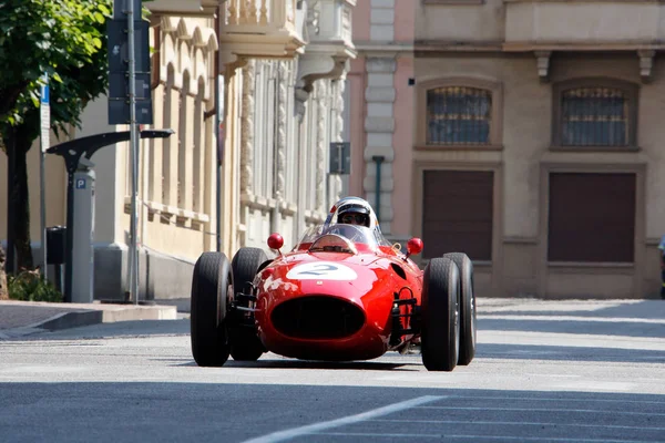 Sammeln Parade Ferrari Valenza — Stockfoto