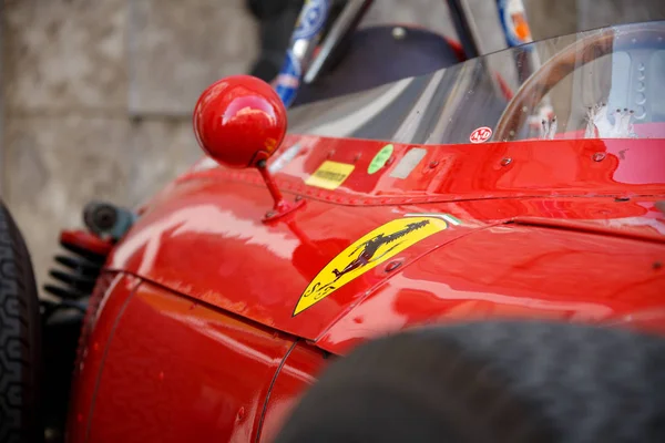 Gathering Parade Ferrari Valenza — Stock Photo, Image