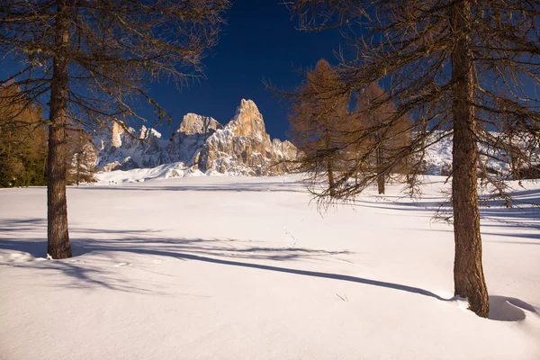 Monte Cimon Della Pala Pale San Martino — Foto Stock