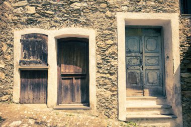  Castelvecchio di Rocca Barbena İtalya 'nın Liguria bölgesindeki Savona ilinde.