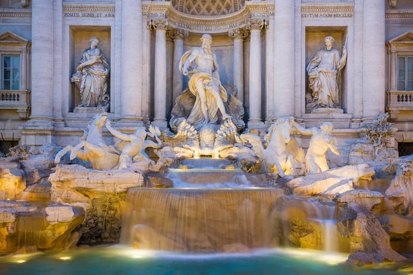 Trevi Brunnen Rom — Stockfoto