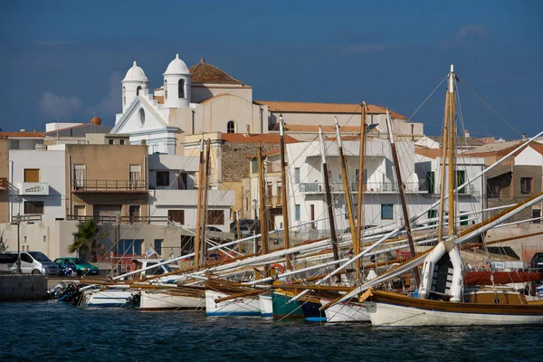 Λιμάνι San Teodoro Σαρδηνία Ιταλία — Φωτογραφία Αρχείου