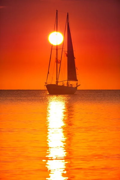 Scenic View Sea Selective Focus — Stock Photo, Image