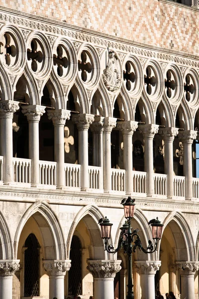 Vista Panorámica Del Palazzo Ducale Venecia — Foto de Stock