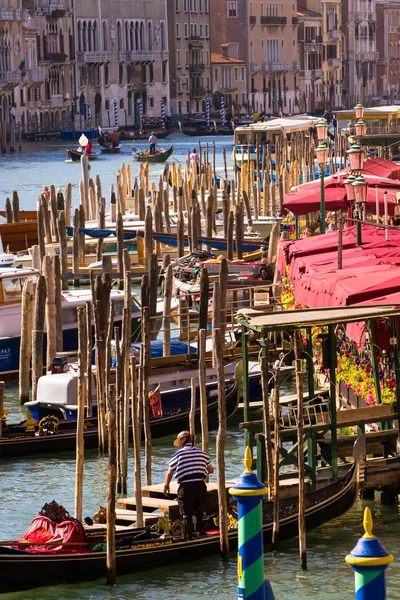 Canal Grande Venedig Italien — Stockfoto