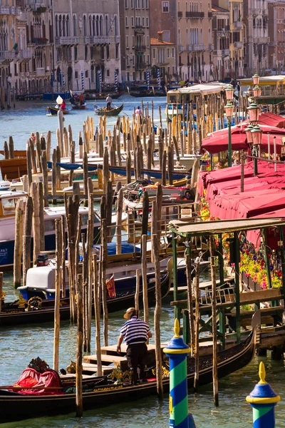 Grand Canal Velence Olaszország — Stock Fotó