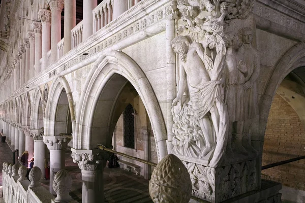 Vacker Utsikt Över Palazzo Ducale Venedig — Stockfoto