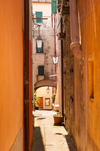 Vista Panorámica Montemarcello Liguria Italia — Foto de Stock