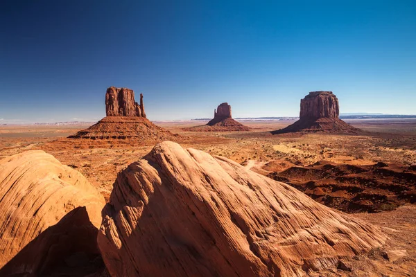 Vista Panorâmica Monument Valley Eua — Fotografia de Stock