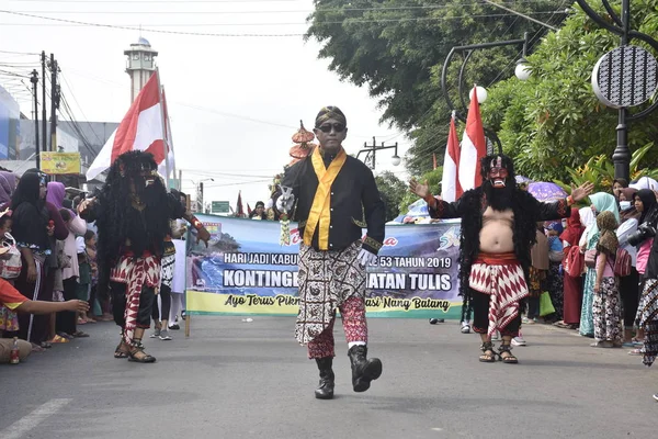 Desfile Cultural Que Tuvo Lugar Una Zona Costa Norte Que —  Fotos de Stock