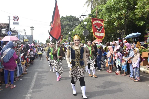 Desfile Cultural Que Tuvo Lugar Una Zona Costa Norte Que — Foto de Stock