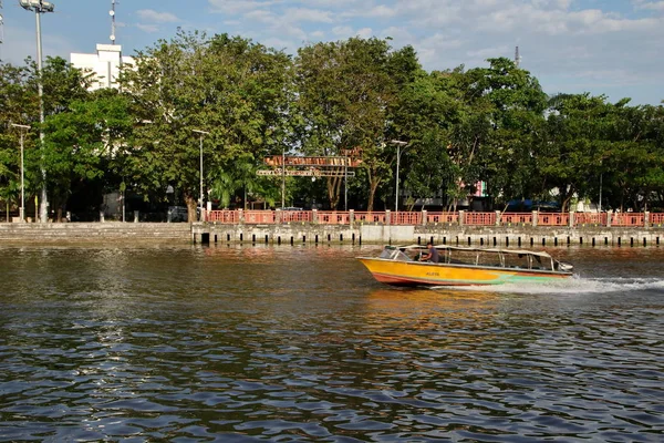 Menara Pandang Banjarmasin Jednou Turistických Atrakcí Banjarmasin City Této Věži — Stock fotografie