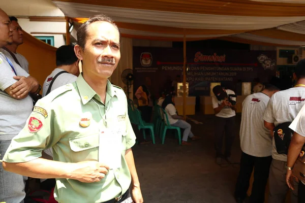 Batang Java Central Indonésie Mars 2019 Les Électeurs Aux Élections — Photo