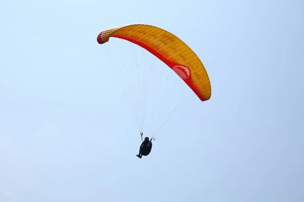 Paragliding Athletes While Competing National Championship Batang Central Java Indonesia — Stock Photo, Image