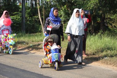 Bisiklet geçit töreni, Endonezya Cumhuriyeti bağımsızlık günü anısına