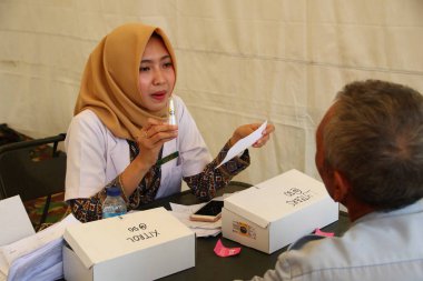 Batang, Endonezya - 16 Eylül 2019: Tni'nin 64.