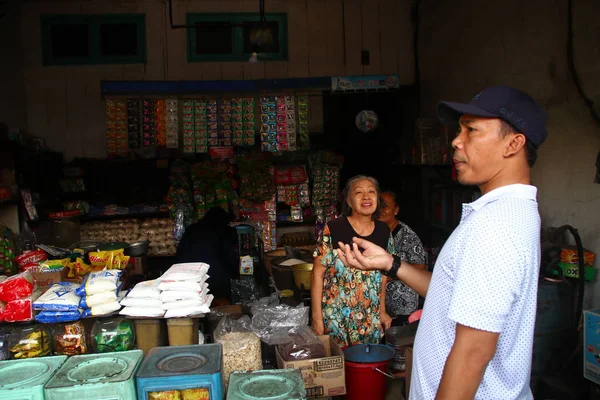 Actividades Transacción Varias Necesidades Básicas Una Tienda Comestibles Batang Java —  Fotos de Stock