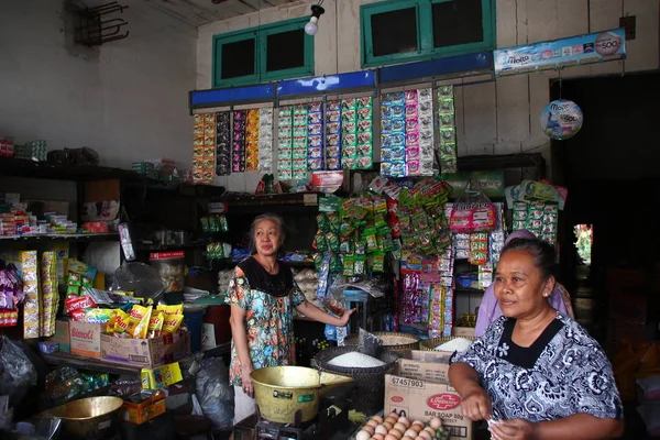 Actividades Transacción Varias Necesidades Básicas Una Tienda Comestibles Batang Java —  Fotos de Stock