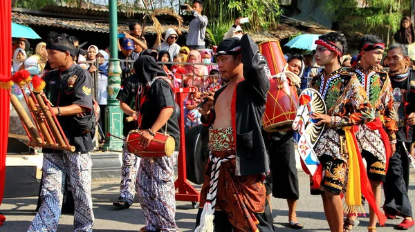 Reog Ponorogo jugador — Foto de Stock